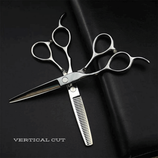 Vertical Cut Left Hand Scissors 6.0 - Vertical Color