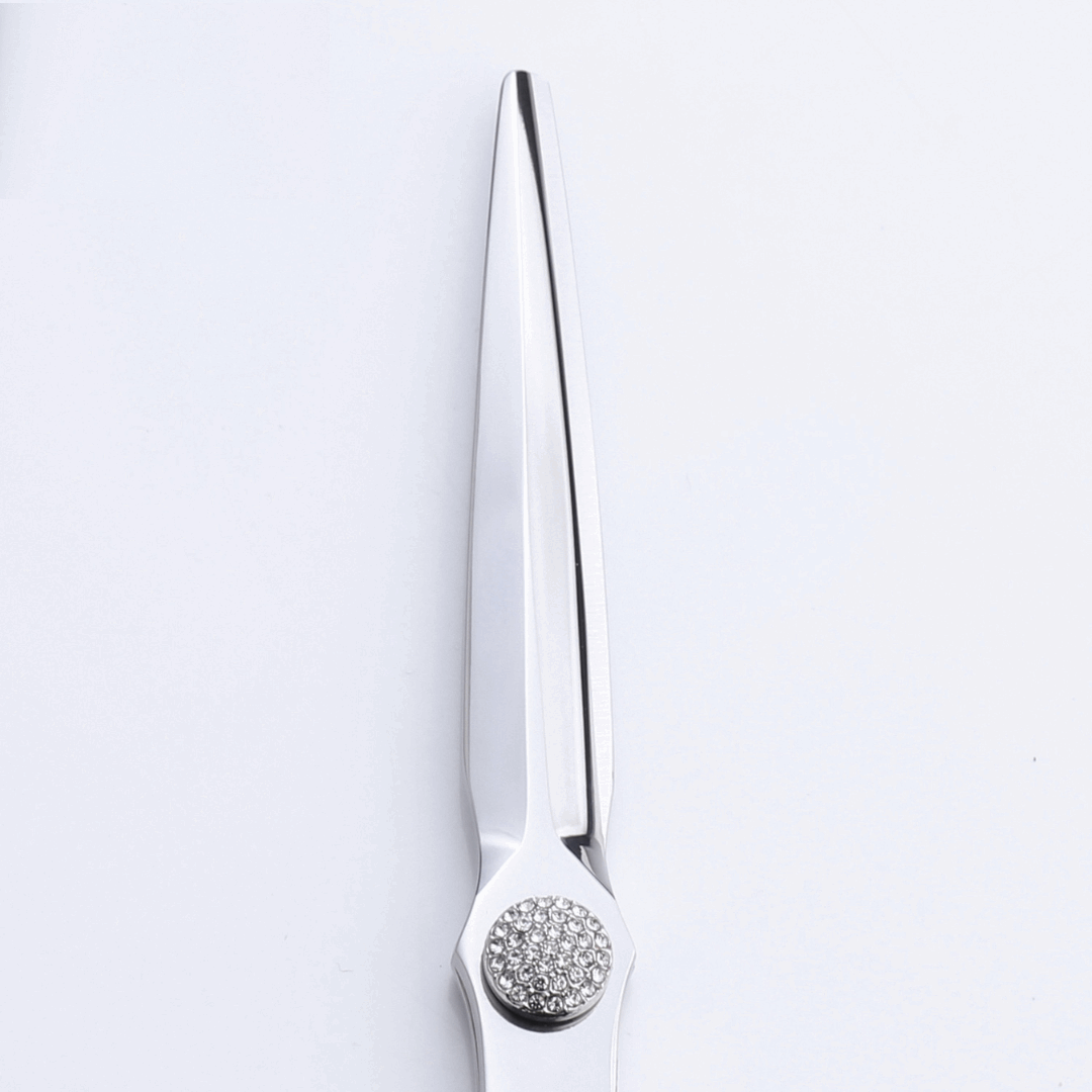 Axrot Barber Scissors Set Smooth Blade Scissors And Thinning Scissors 6.5 Inches 7 Inches Cobalt Scissors Japanese VG10 Steel