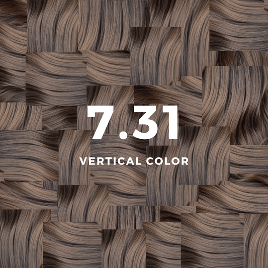 Vertical Color 7.31 Biondo Dorato Cenere 70 ml - Vertical Color