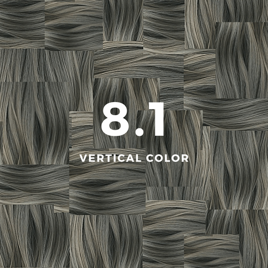 Vertical Color 8.1 Biondo Chiaro Cenere 70 ml - Vertical Color