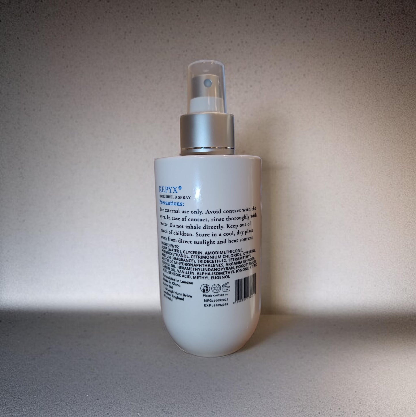 Kepyx Hair Shield Spray Pure Luxe Bio-ionic Shield Leave-in Treatment with Cysteine 200 ml