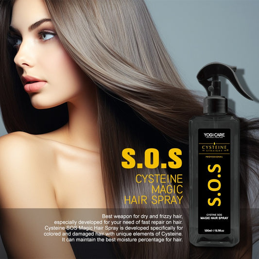 Yogi Care S.O.S Cysteine Magic Hair Spray  500 Ml