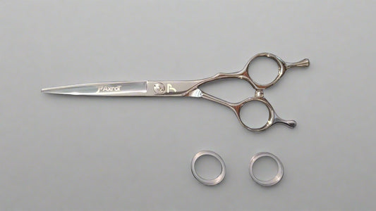 Axrot Flat Tip Pro Scissors 440C Japan Steel, 6.25 Inches of Precision