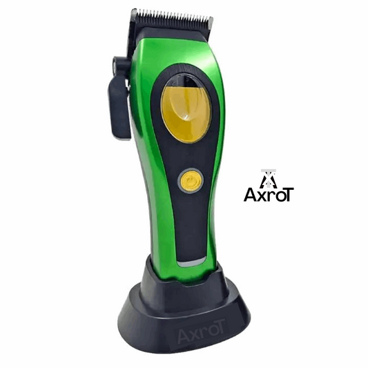 Axrot Clipper I AM LEGEND 8000rpm Rotary Motor Graphite DLC Fade Blade Barber Clipper 4500 mAh