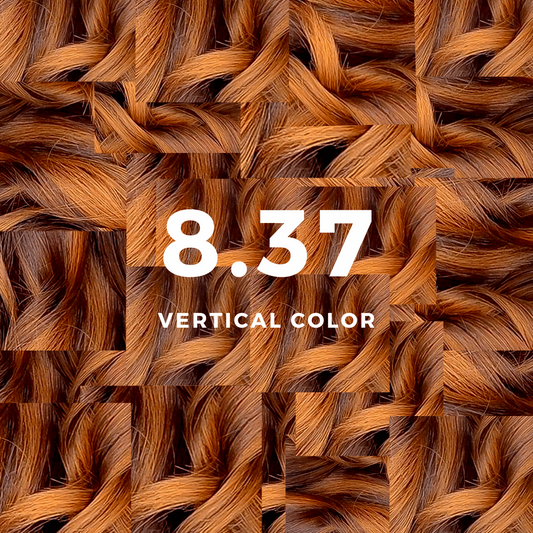 Vertical Color 8.37 Biondo Chiaro Dorato Sabbia 70 ml - Vertical Color