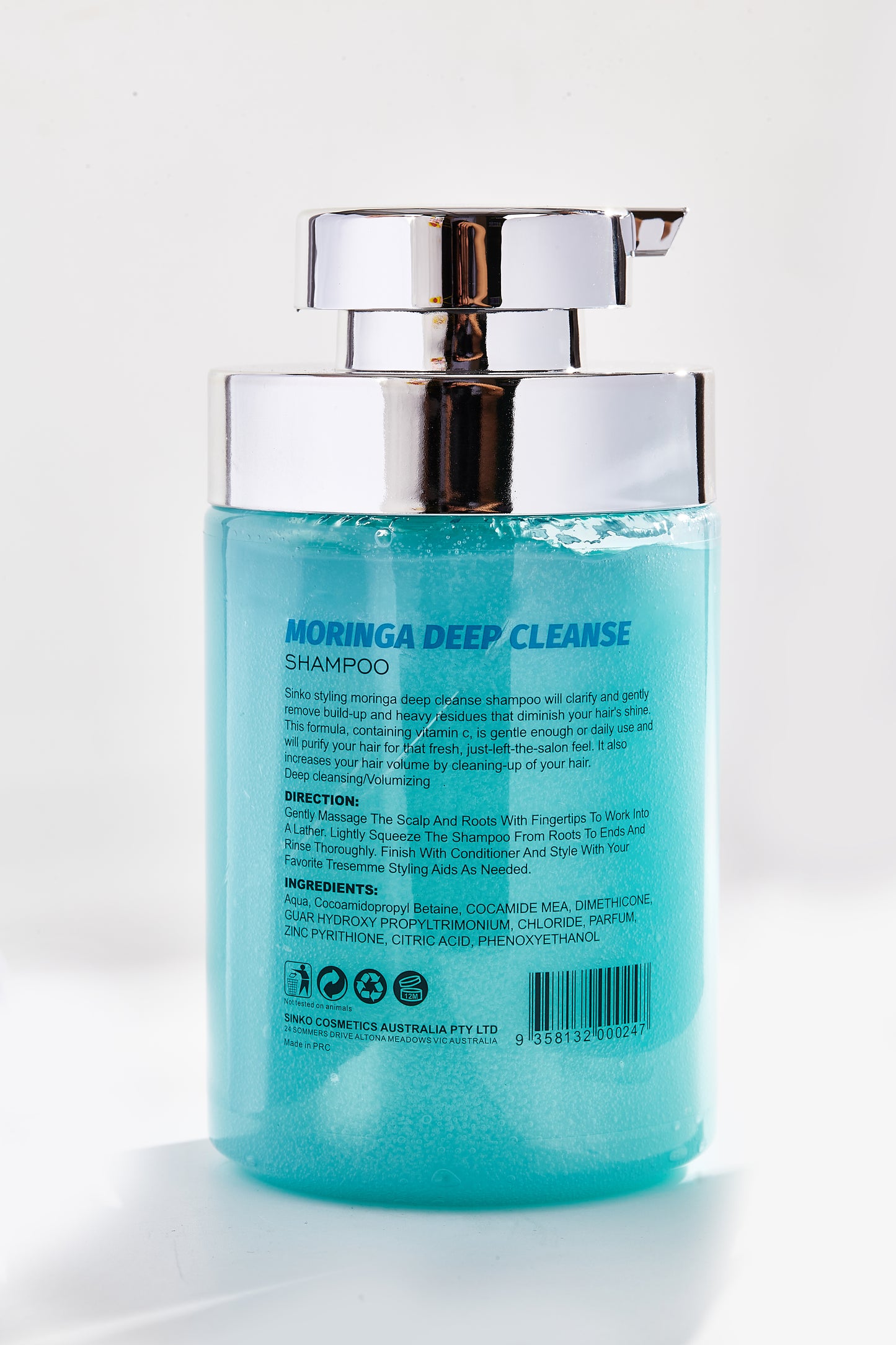 Sinko Styling Moringa Deep Cleanse Shampoo 500 Ml