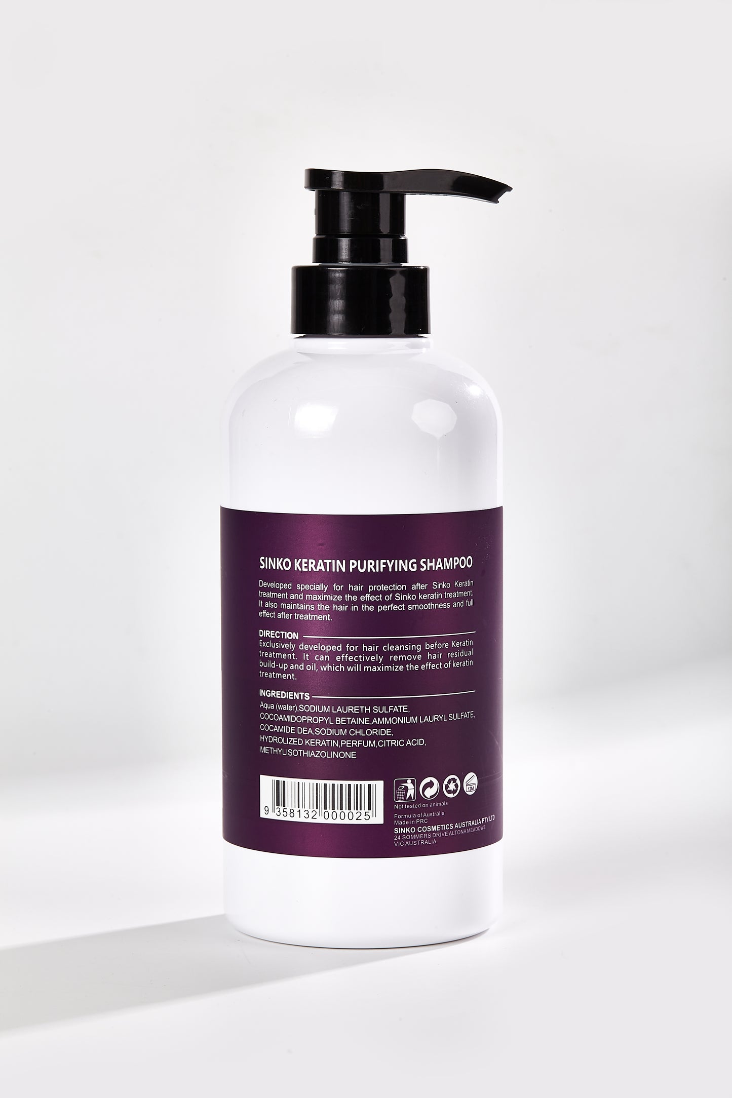 Sinko Brazilian Keratin Purifying Shampoo N1 500Ml