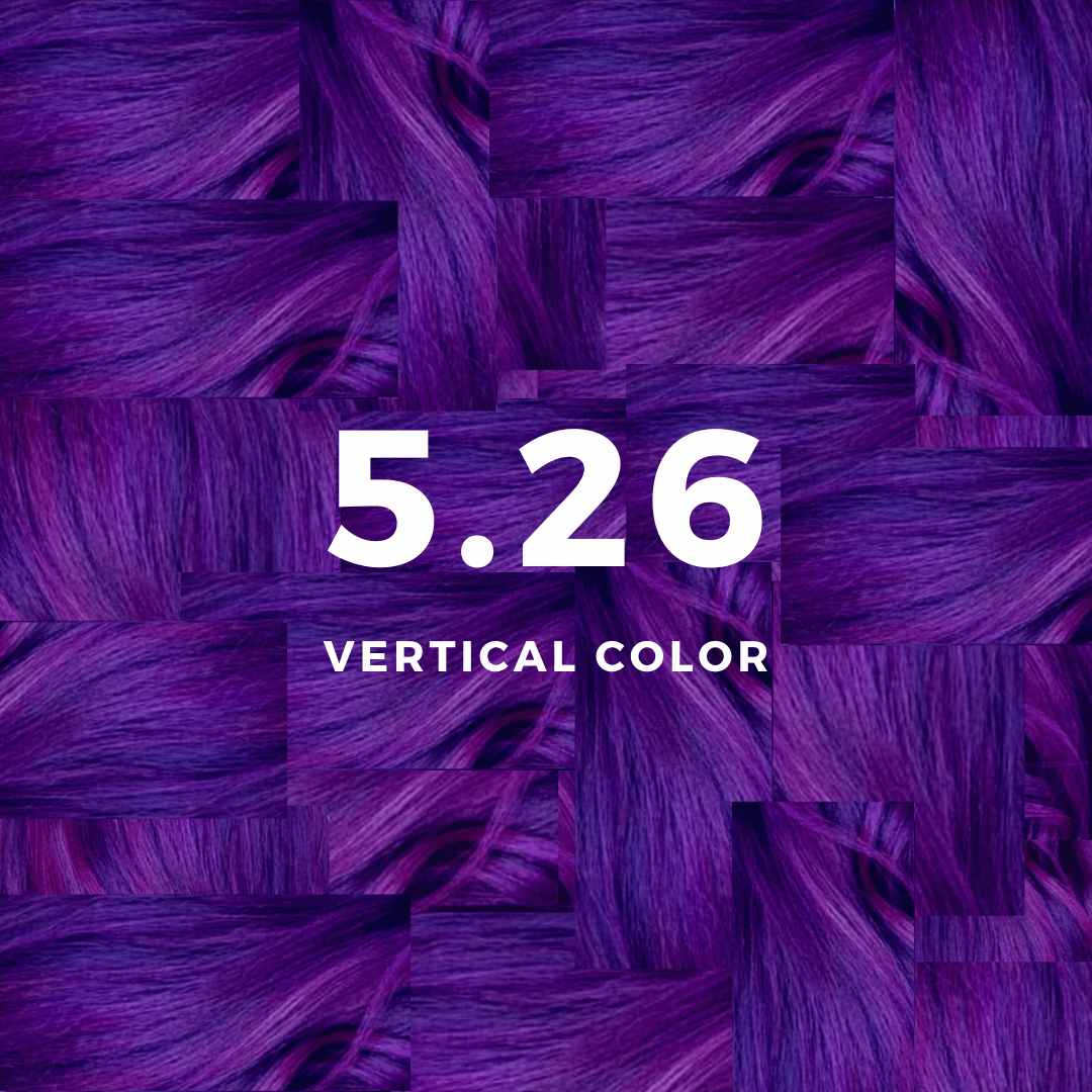 Vertical Color 5.26 Castano Chiaro Viola 100 ml - Vertical Color