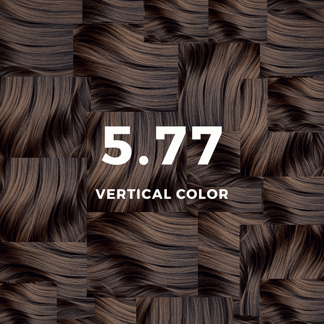 Vertical Color 5.77 Castano Chiaro Marrone Intenso 100 ml - Vertical Color