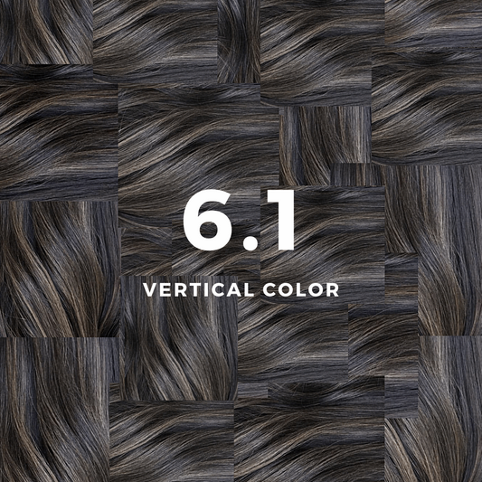 Vertical Color 6.1 Biondo Scuro Cenere 70 ml - Vertical Color