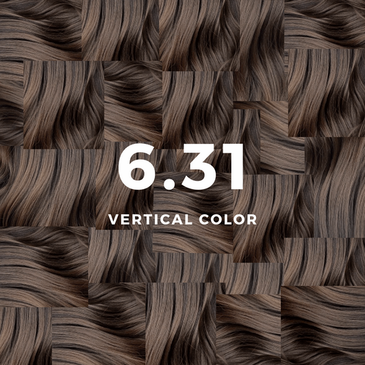 Vertical Color 6.31 Biondo Scuro Dorato Cenere 100 ml - Vertical Color
