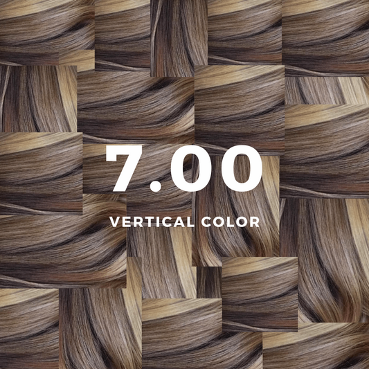 Vertical Color 7.00 Biondo Naturale Intenso 70 ml - Vertical Color