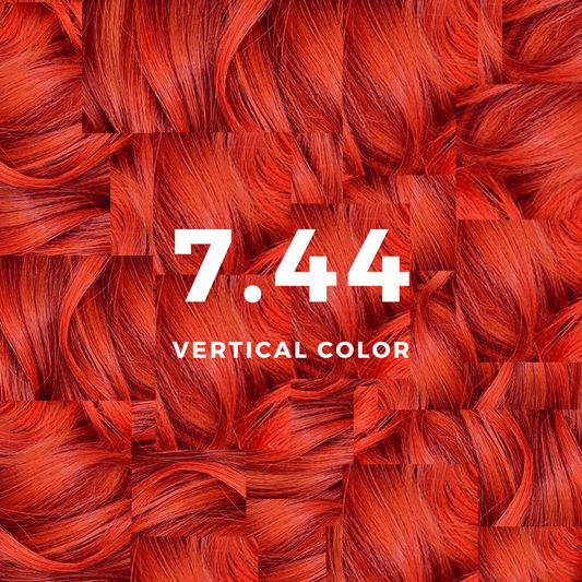 Vertical Color 7.44 Biondo Rame Intenso 100 ml - Vertical Color