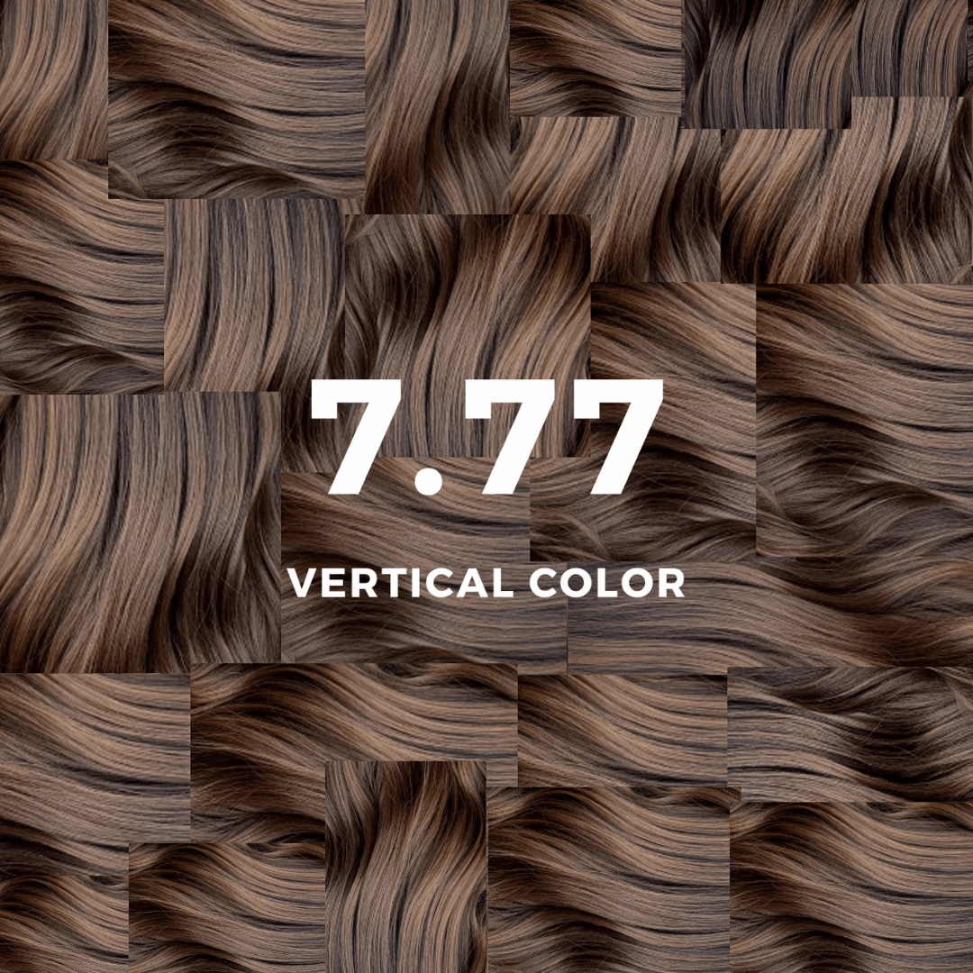 Vertical Color 7.77 Biondo Marrone Intenso 100 ml - Vertical Color
