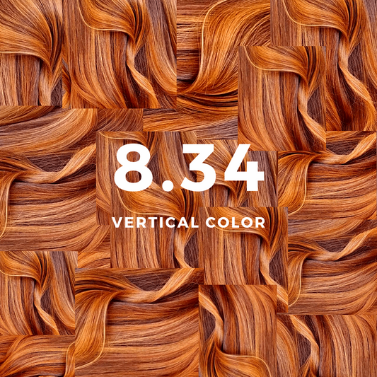 Vertical Color 8.34 Biondo Chiaro Dorato Rame 100 ml - Vertical Color