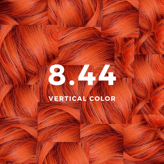Vertical Color 8.44 Biondo Chiarissimo Rame Intenso 100 ml - Vertical Color
