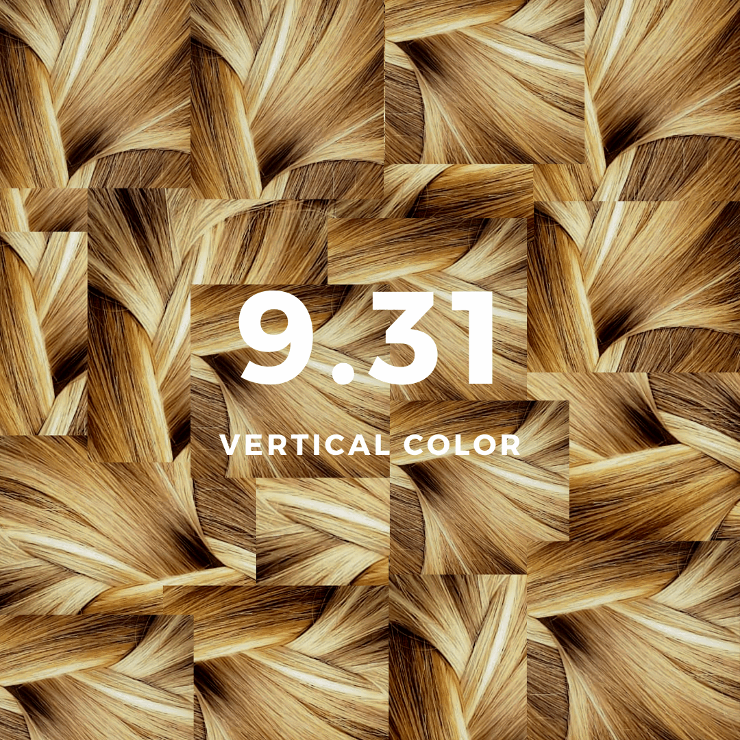 Vertical Color 9.31 Biondo Chiarissimo Dorato Cenere 70 ml - Vertical Color