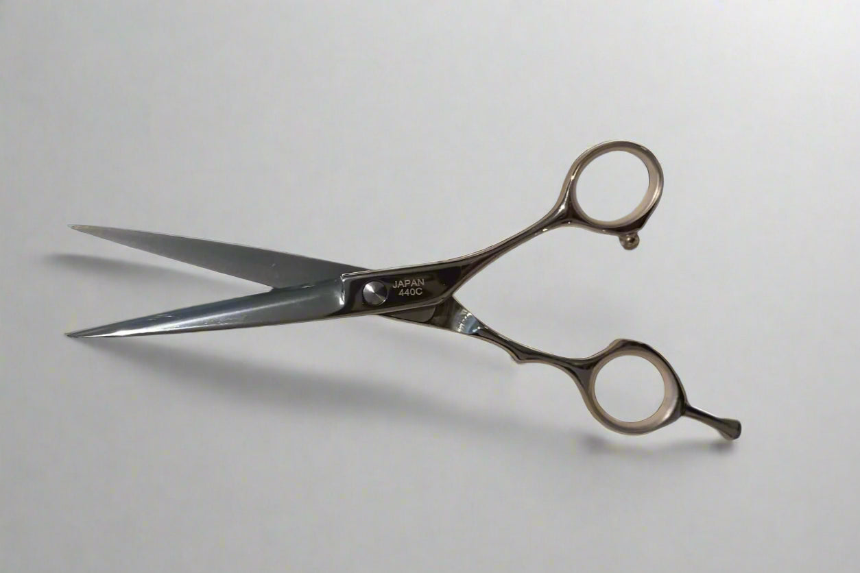 Axrot Flat Tip Pro Scissors 440C Japan Steel, 6.25 Inches of Precision